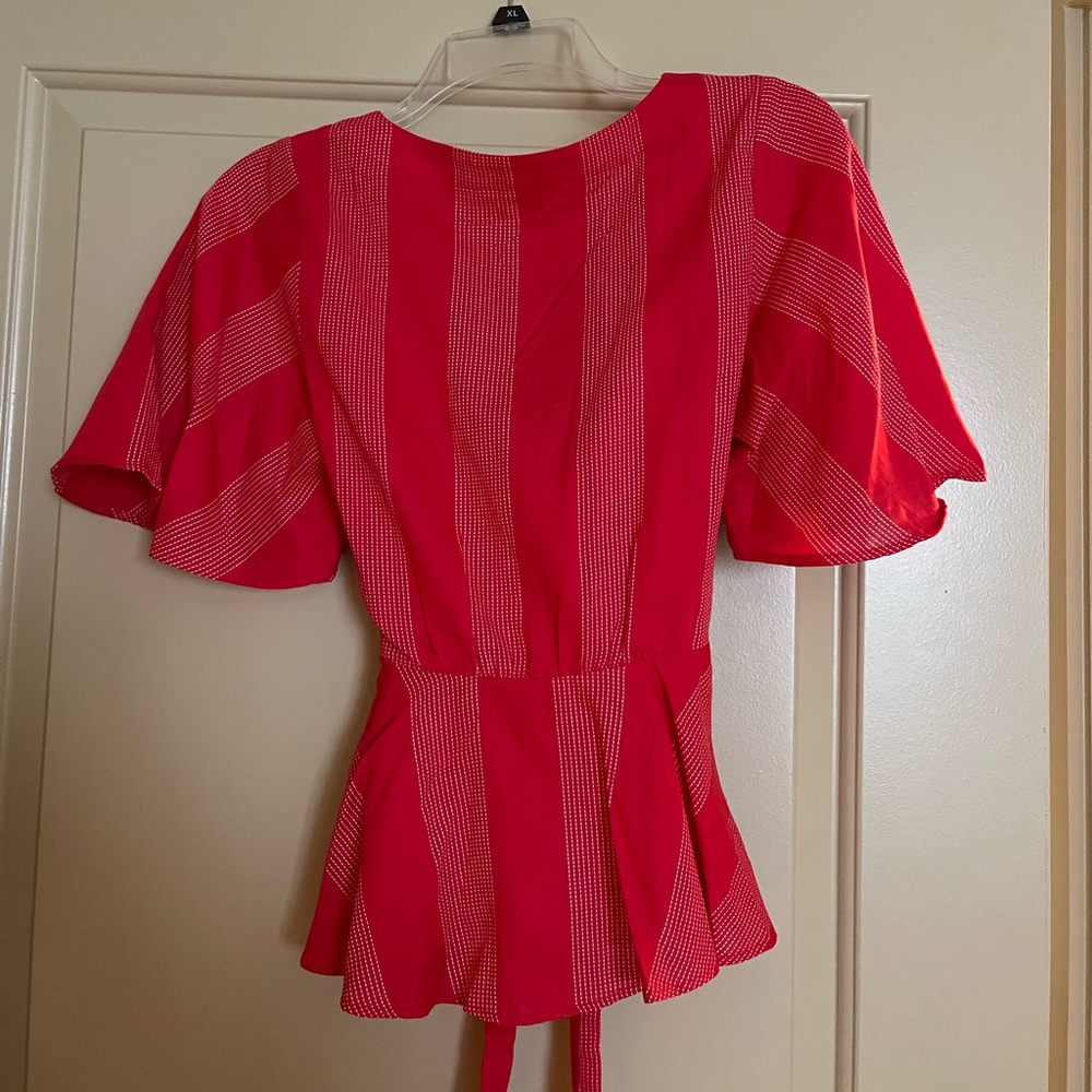 LOFT size small wrap top - Picture 3 of 3